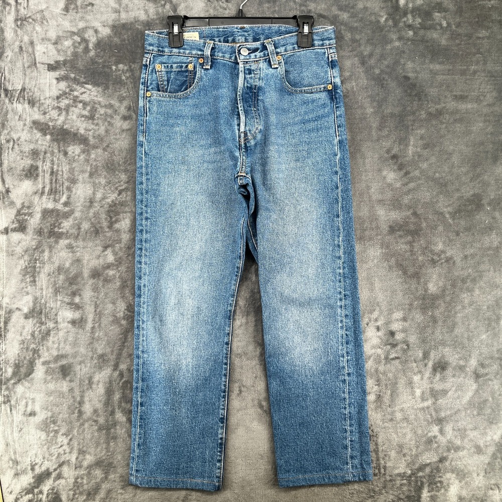 Levi's 501 '93 Jeans Men's 30x30 Fits 30x27 Big E Medium Wash Straight Tailored